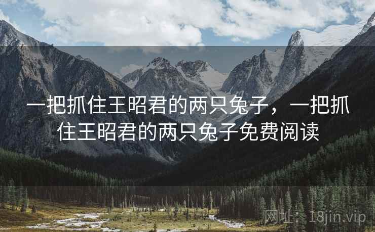一把抓住王昭君的两只兔子，一把抓住王昭君的两只兔子免费阅读