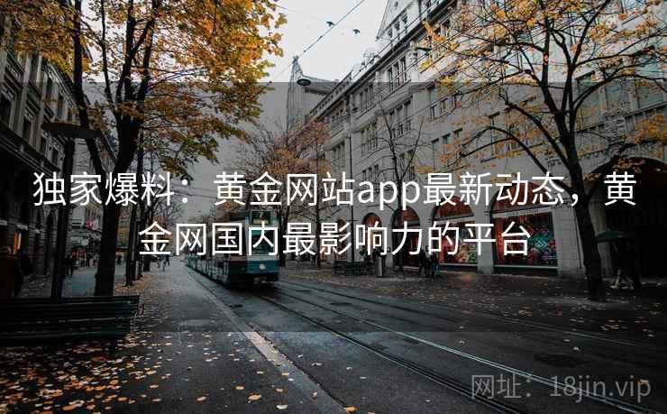 独家爆料：黄金网站app最新动态，黄金网国内最影响力的平台